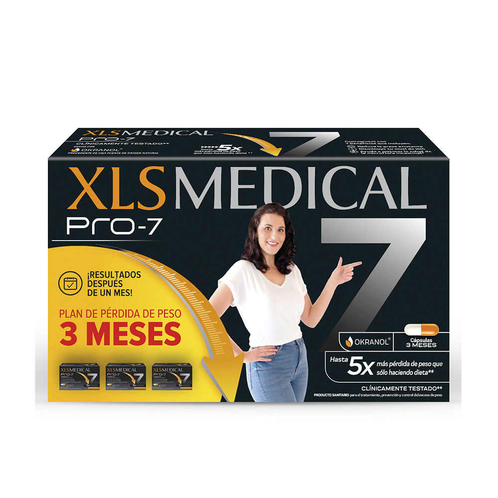 XLS MEDICAL PRO-7 FAT CAPTAGUAS PACK 540 cápsulas