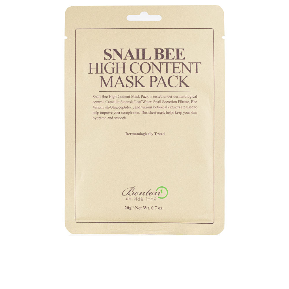 Máscara SNAIL BEE HIGH CONTENT 20 ml