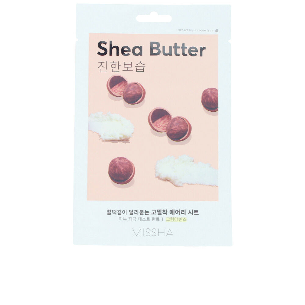 Máscara facial AIRY FIT SHEET com manteiga de karité (1 unidade)