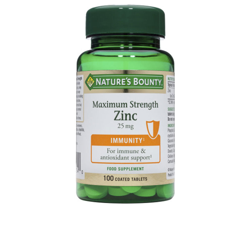 Comprimidos revestidos de zinco 25 mg 100 unidades