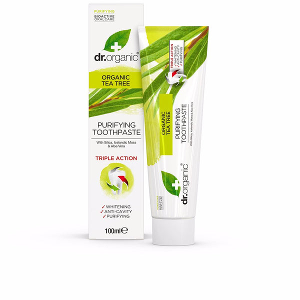Creme dental orgânico bioativo de melaleuca 100 ml