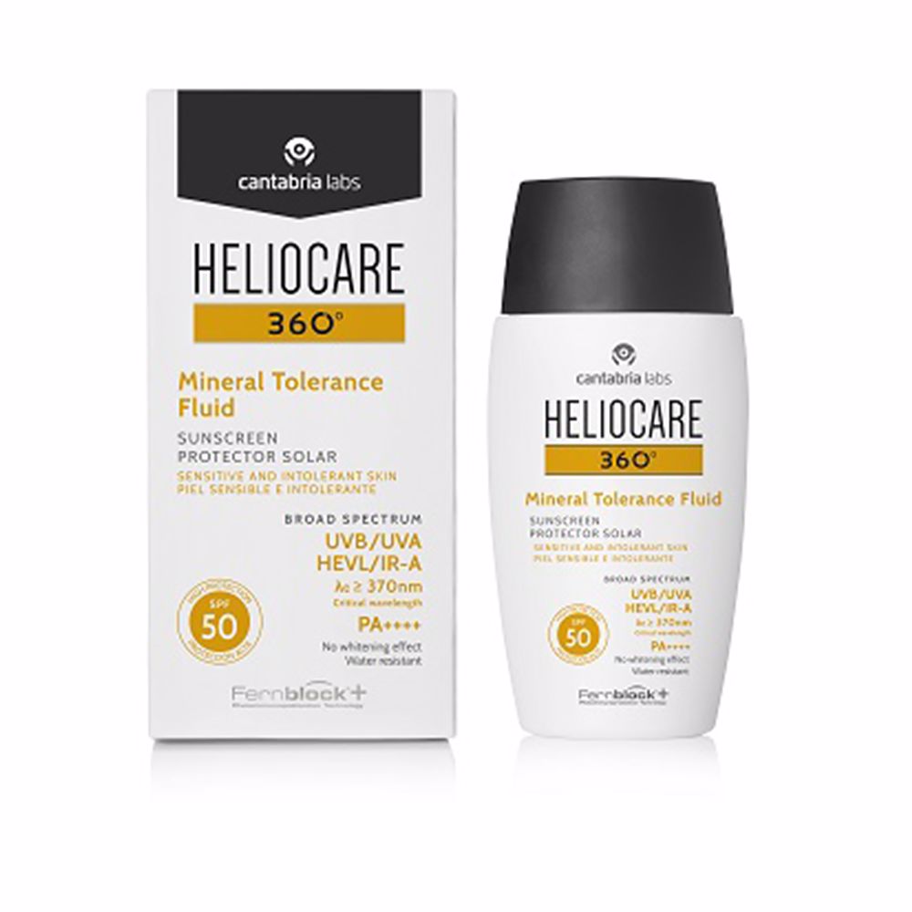 HELIOCARE 360° protetor solar fluido tolerância mineral FPS50 50 ml