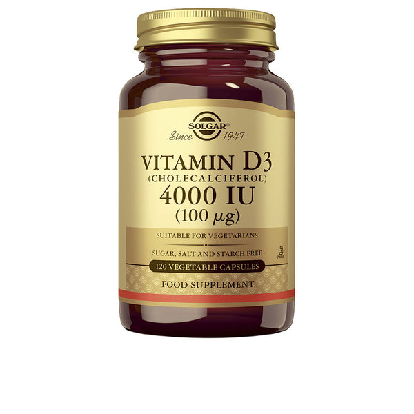 VITAMINA D3 4000 UI 100 µg Colecalciferol cápsulas vegetais 120 u