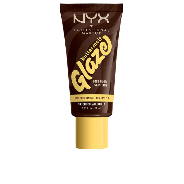 BUTTERMELT GLAZE Protetor Solar Tint + FPS 30 #10 - Manteiga de Chocolate 30 ml