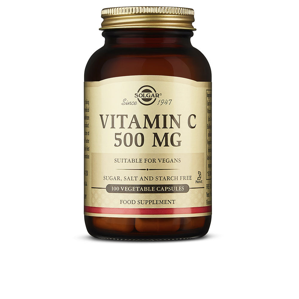 VITAMINA C 500 mg cápsulas vegetais 100 unidades