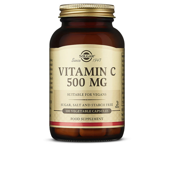 VITAMINA C 500 mg cápsulas vegetais 100 unidades