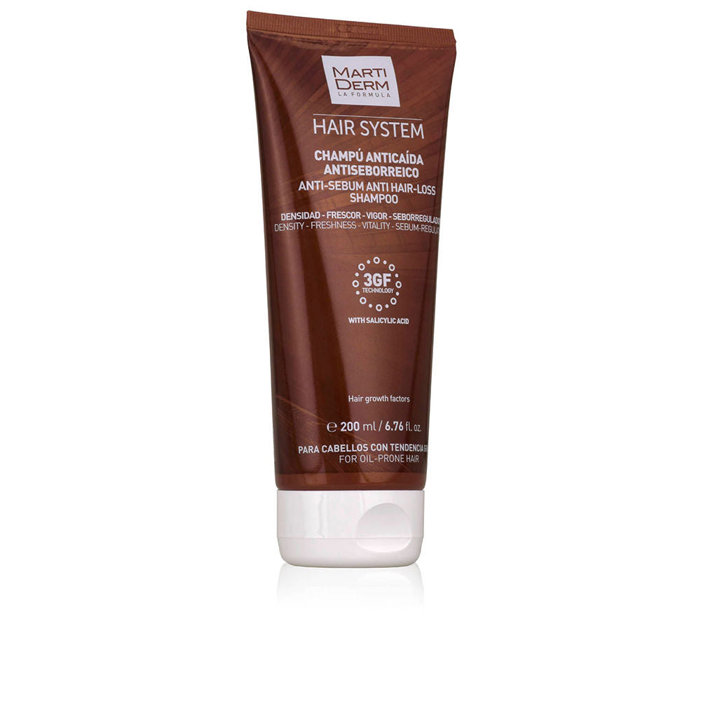 HAIR SYSTEM shampoo anti-seborreico anti-queda 200 ml