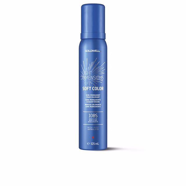 LIGHTDIMENSIONS soft color semi-permanent foam colorant #10-beige silver