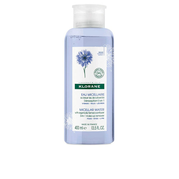 Água micelar de limpeza orgânica de centáurea 400 ml