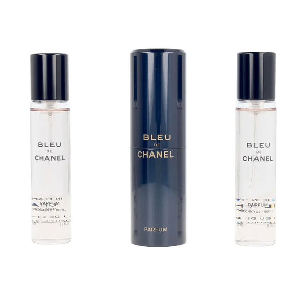 BLEU PARFUM edp vapo twist &amp; spray recarregável 3 x 20 ml