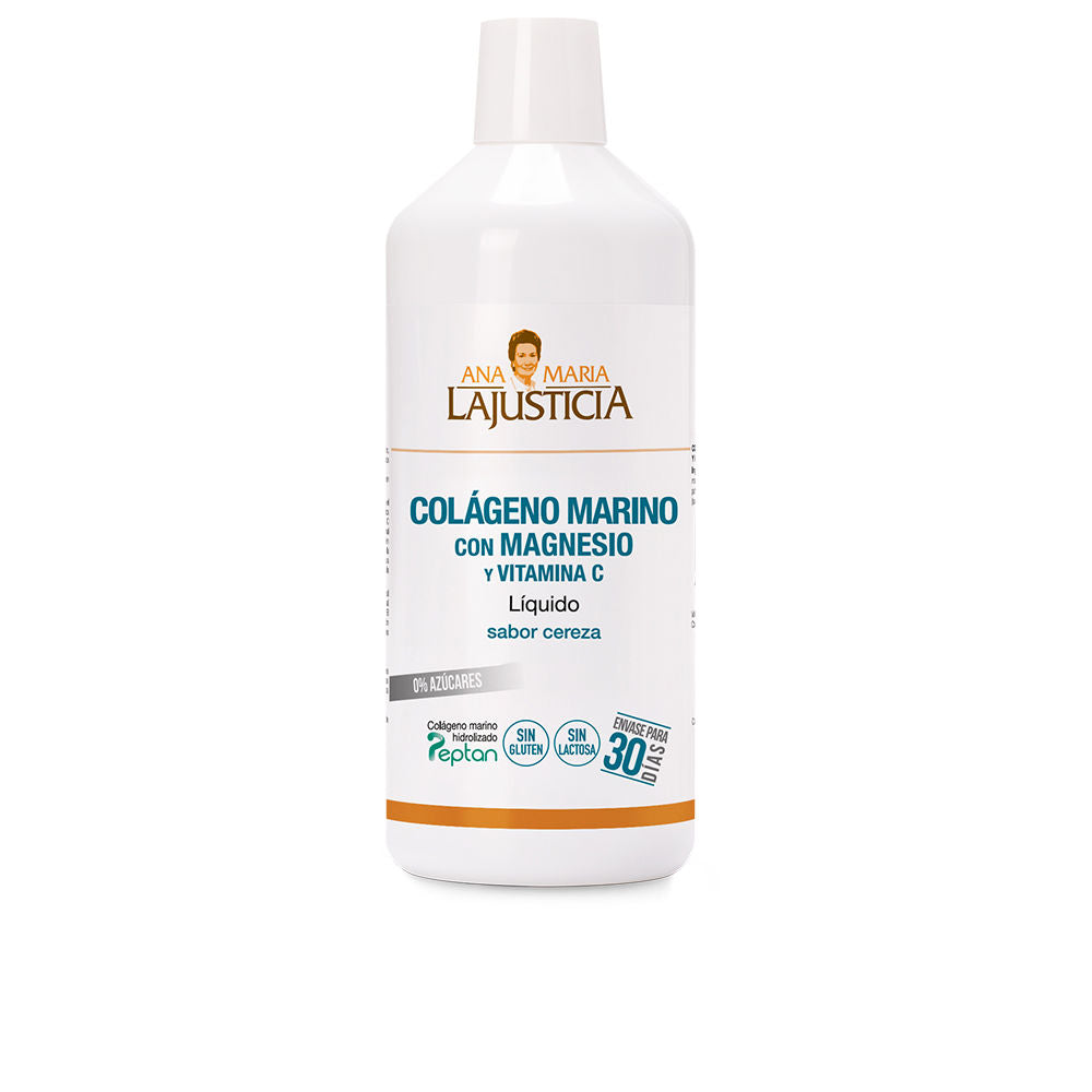 Colagénio Marinho Líquido com Magnésio + Vitamina C #Cereja 1000 ml