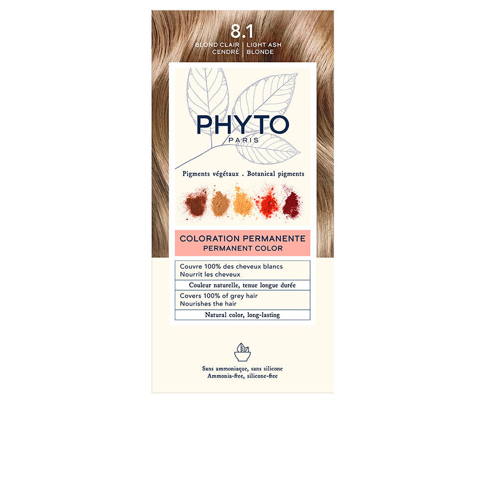PHYTOCOLOR #8.1-Loiro Claro Cendre 4u