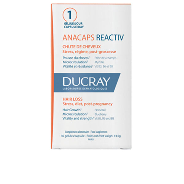 ANACAPS REACTIV comprimidos reacionais antiqueda capilar 30 unidades