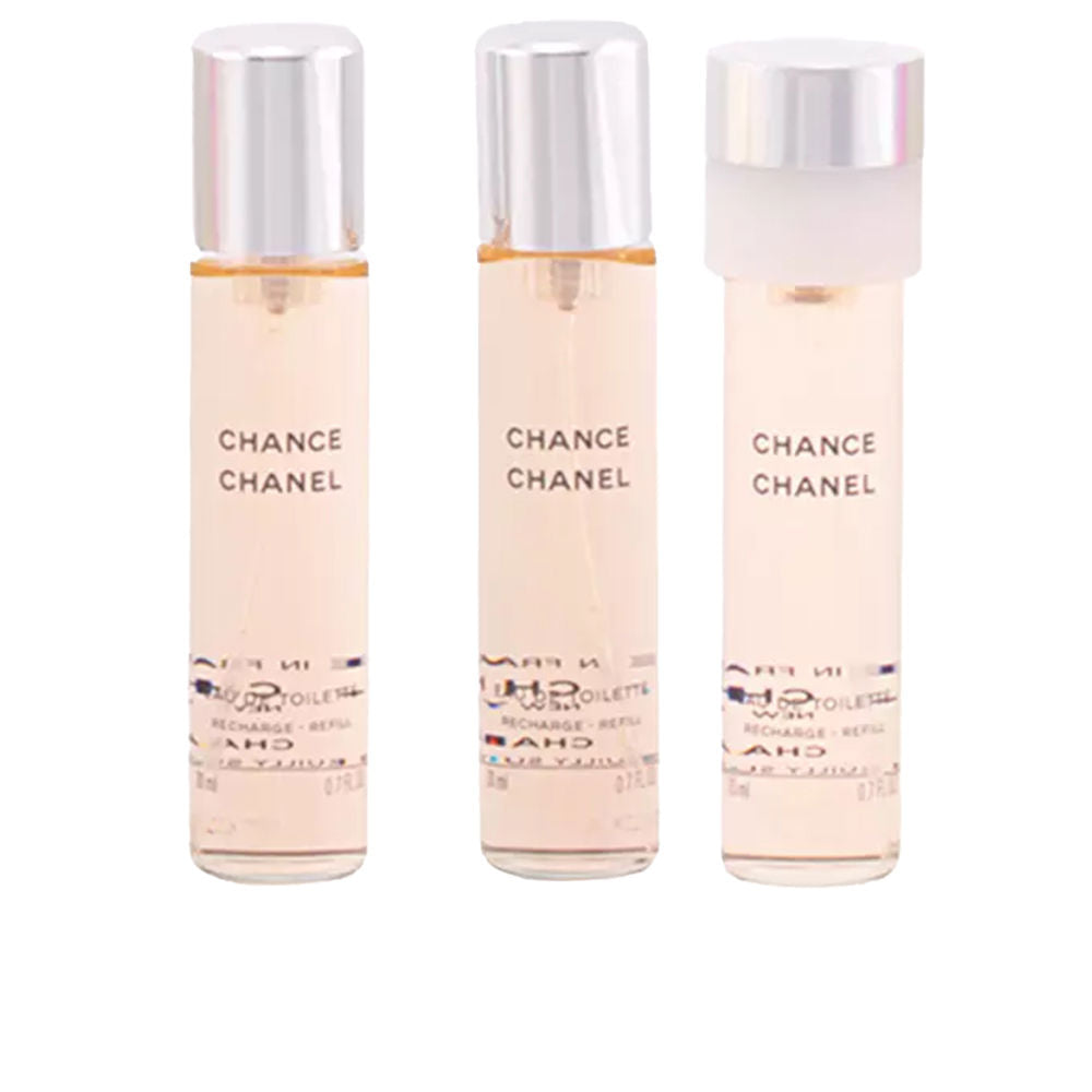 CHANCE eau de toilette vaporizador twist & spray 3 refis 3 x 20 ml