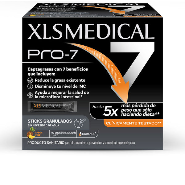 XLS MEDICAL PRO-7 palitos granulados para armadilha de gordura 90 u