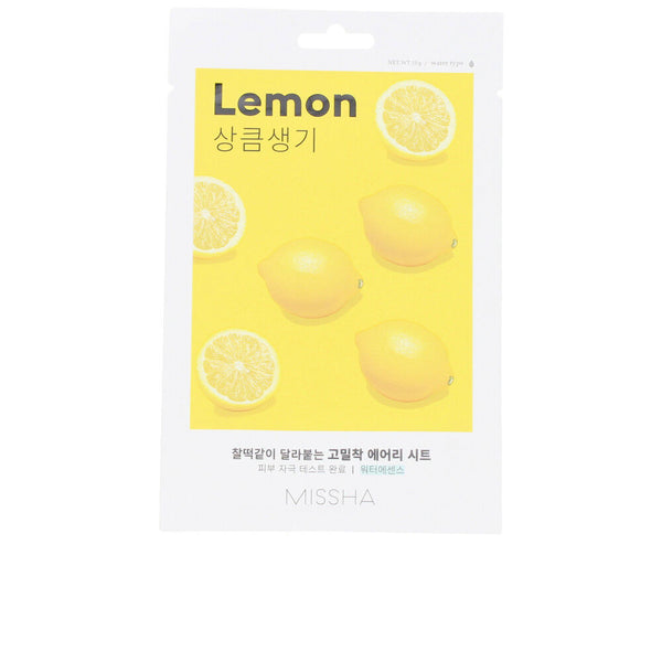 Máscara facial AIRY FIT SHEET #Limão 1 unidade