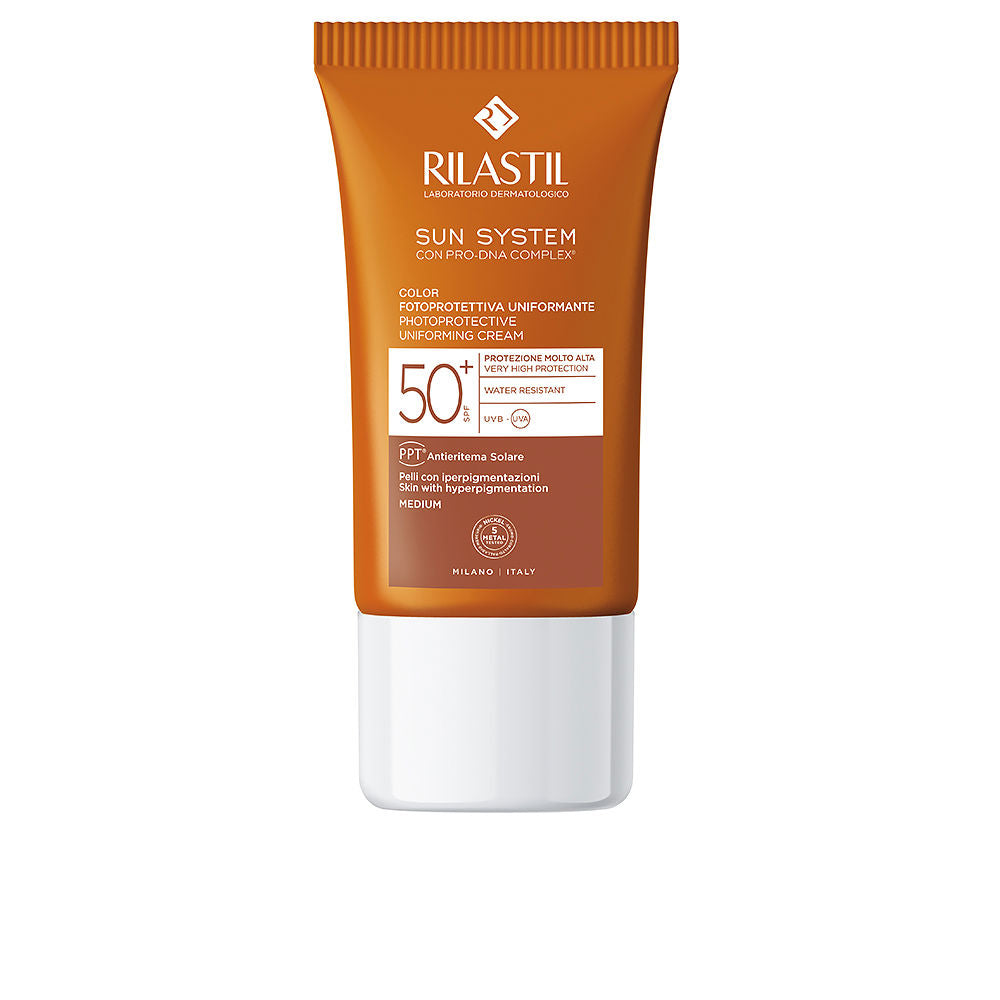 SUN SYSTEM SPF50+ emulsão colorida 50 ml