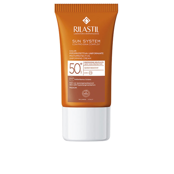 SUN SYSTEM SPF50+ emulsão colorida 50 ml
