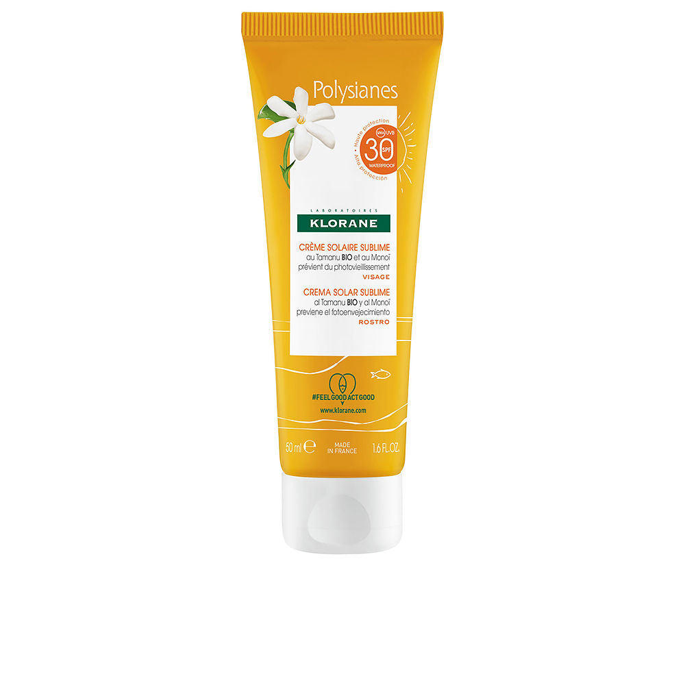 POLYSIANES MONOÏ Y TAMANU BIO creme solar sublime SPF30 50 ml
