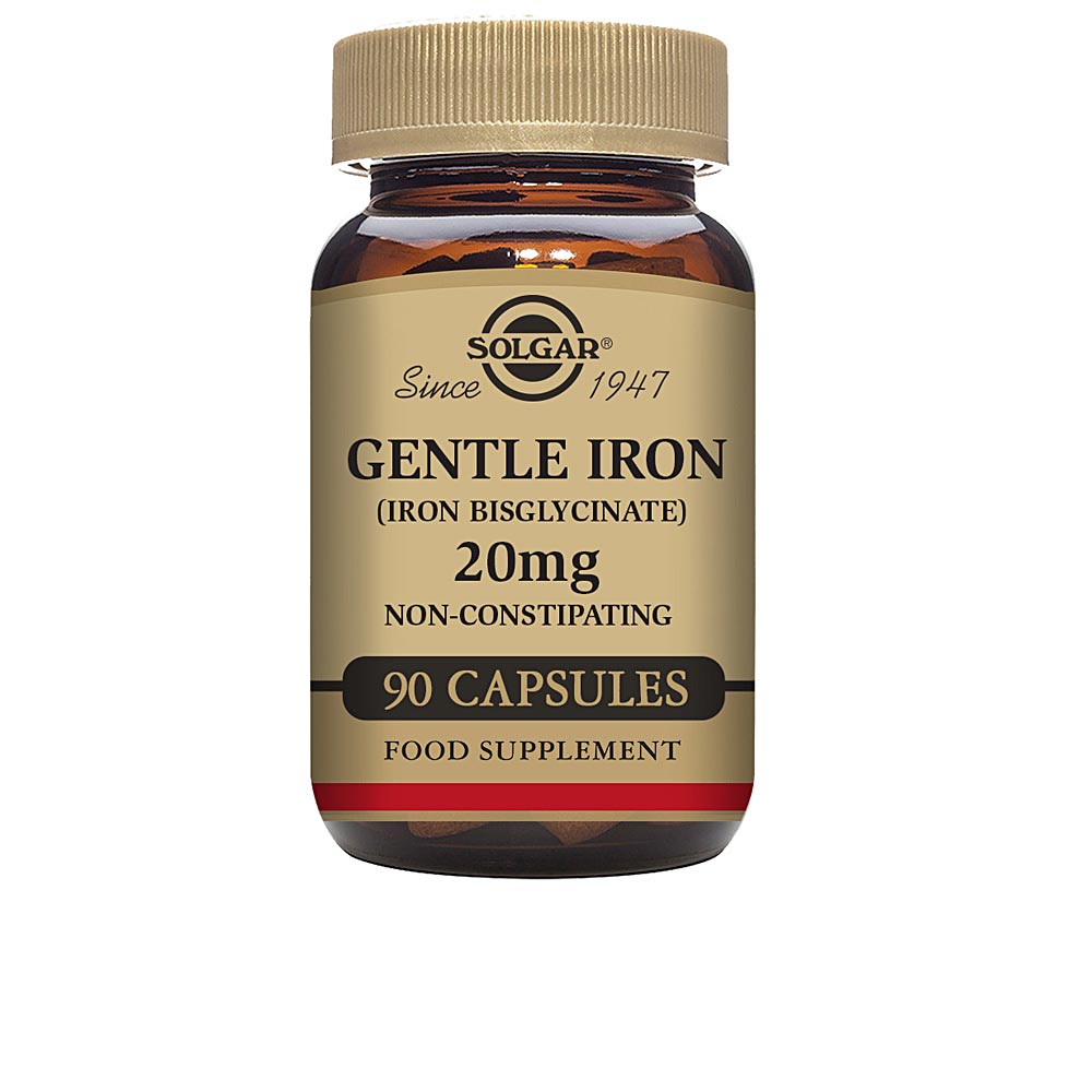 IRON GENTLETM Cápsulas vegetais de bisglicinato de ferro 90 unidades