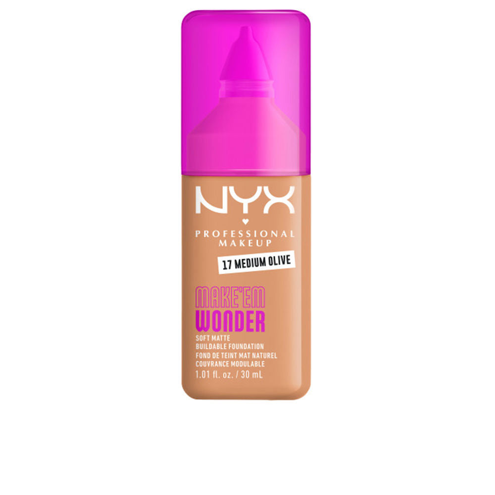 Base MAKE'EM WONDER nº 17 - Oliva Médio 30 ml