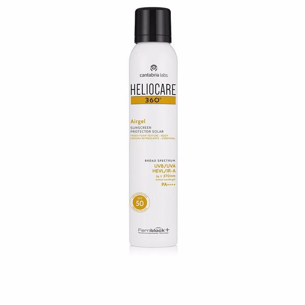 HELIOCARE Protetor solar 360° espuma corporal refrescante FPS50 200 ml