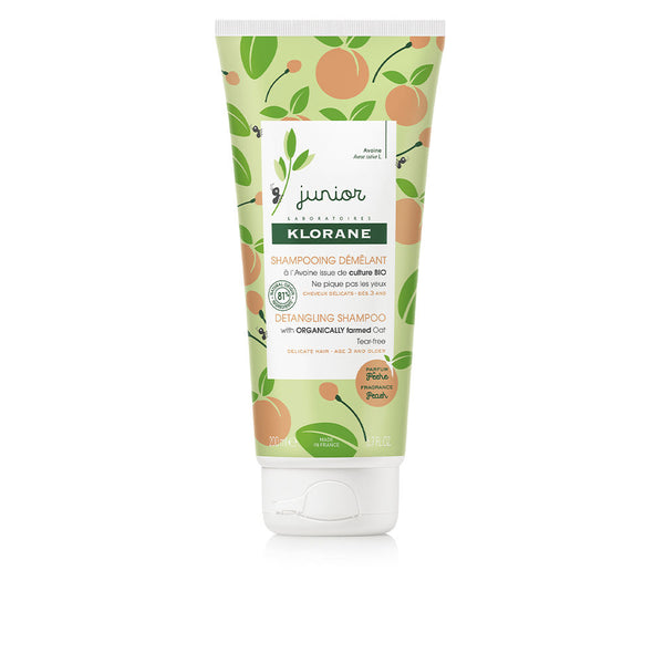 Shampoo desembaraçador de pêssego JUNIOR 200 ml