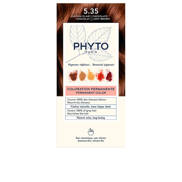 PHYTOCOLOR #5.35-castaño claro chocolate 4 u