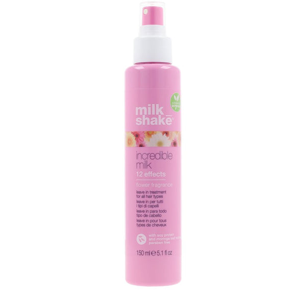 INCREDIBLE MILK 12 efeitos tratamento sem enxágue fragrância floral 150 ml