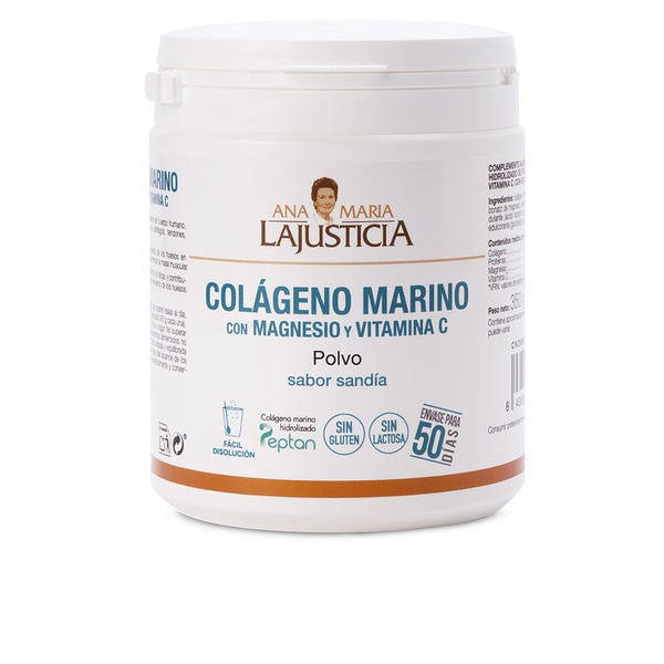Colágeno marinho com magnésio e vitamina C, sabor melancia, pó 135 g