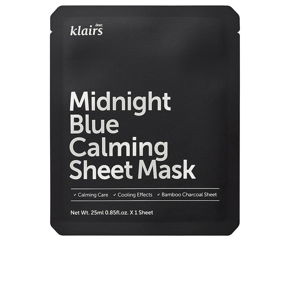 Máscara em folha calmante MIDNIGHT BLUE 25 ml