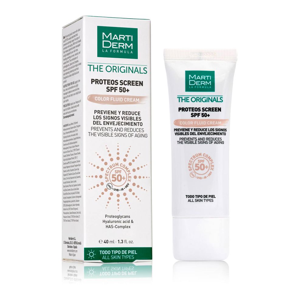THE ORIGINALS PROTEOS SCREEN creme colorido FPS50+ 40 ml