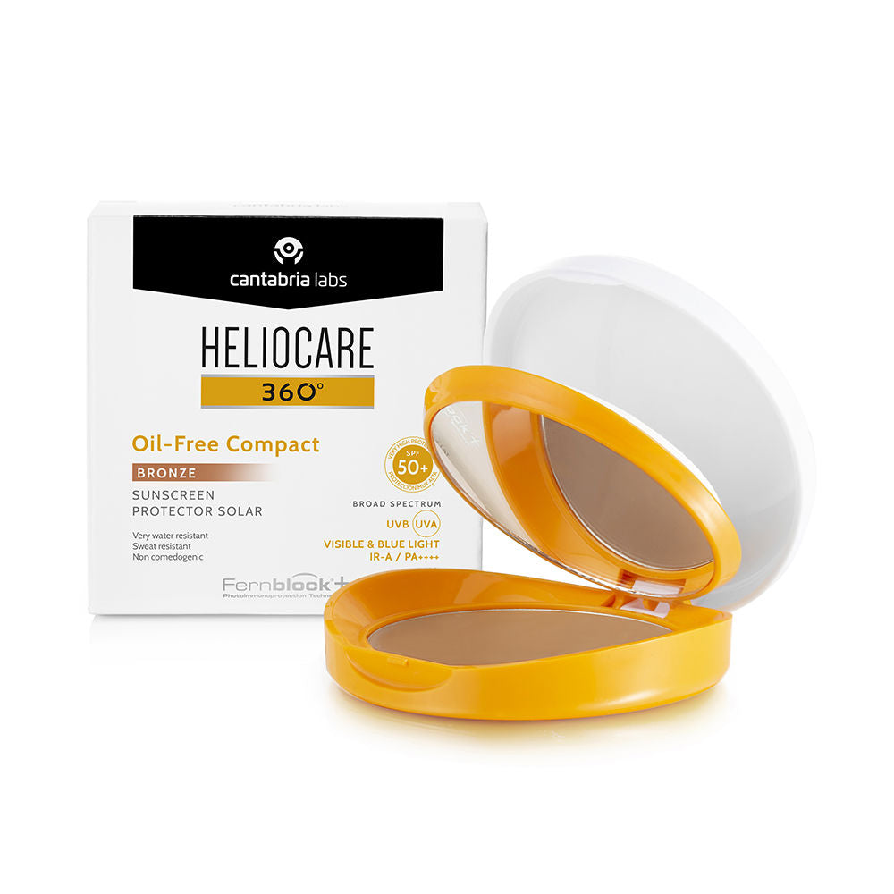 HELIOCARE 360º cor compacta sem óleo FPS50 #Bronze 10 gr