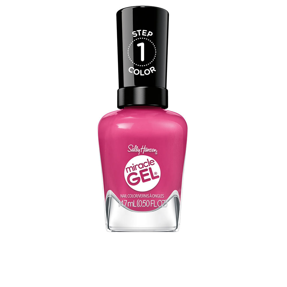 MIRACLE GEL #350 - Trabalhe Duro, Divirta-se Rosa 14,7 ml