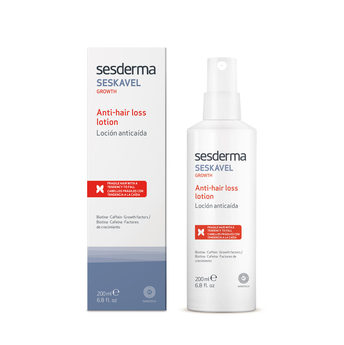 SESKAVEL GROWTH loção capilar anti-queda 200 ml