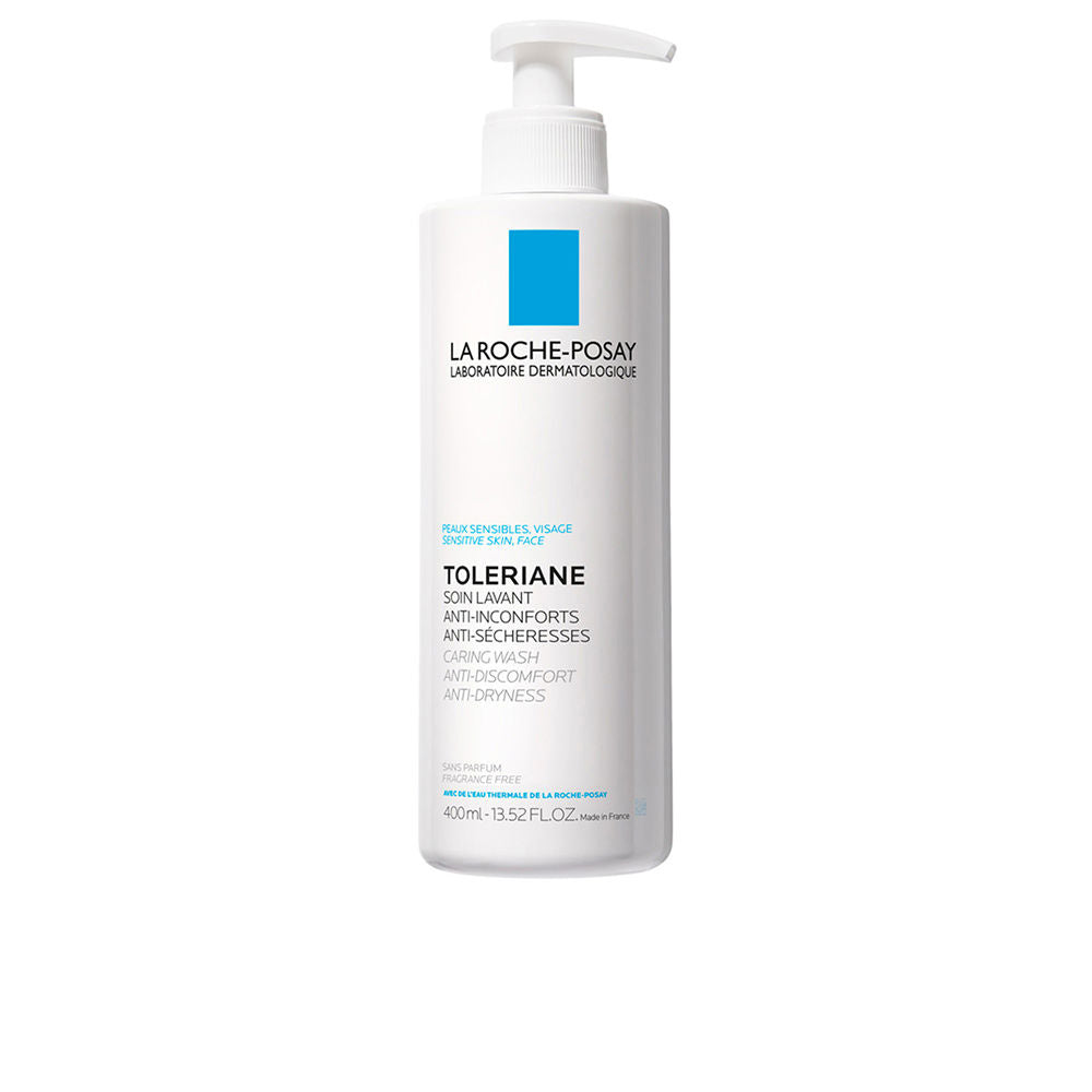 Creme de limpeza facial TOLERIANE para pele muito sensível e seca, não irritante, 400 ml