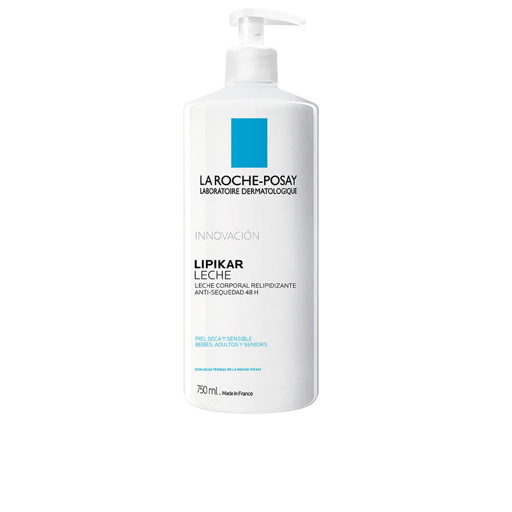 LIPIKAR LAIT 48h hidratante corporal relipidizante e suavizante para pele seca 750 ml
