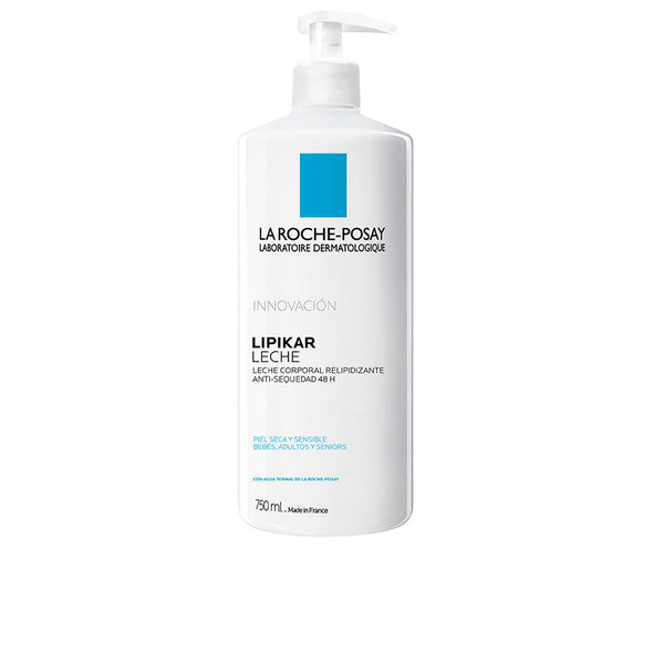 LIPIKAR LAIT 48h hidratante corporal relipidizante e suavizante para pele seca 750 ml