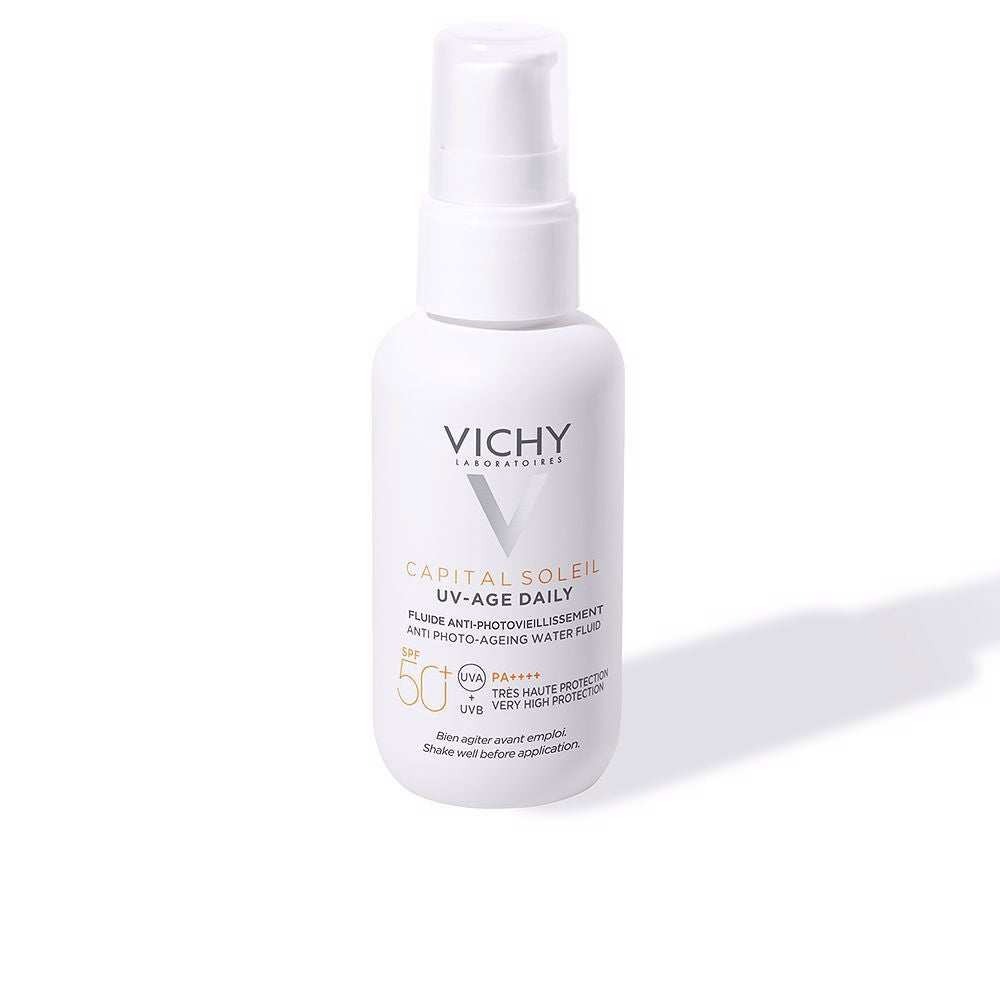 CAPITAL SOLEIL UV AGE protetor solar diário fluido FPS 50+ 40 ml