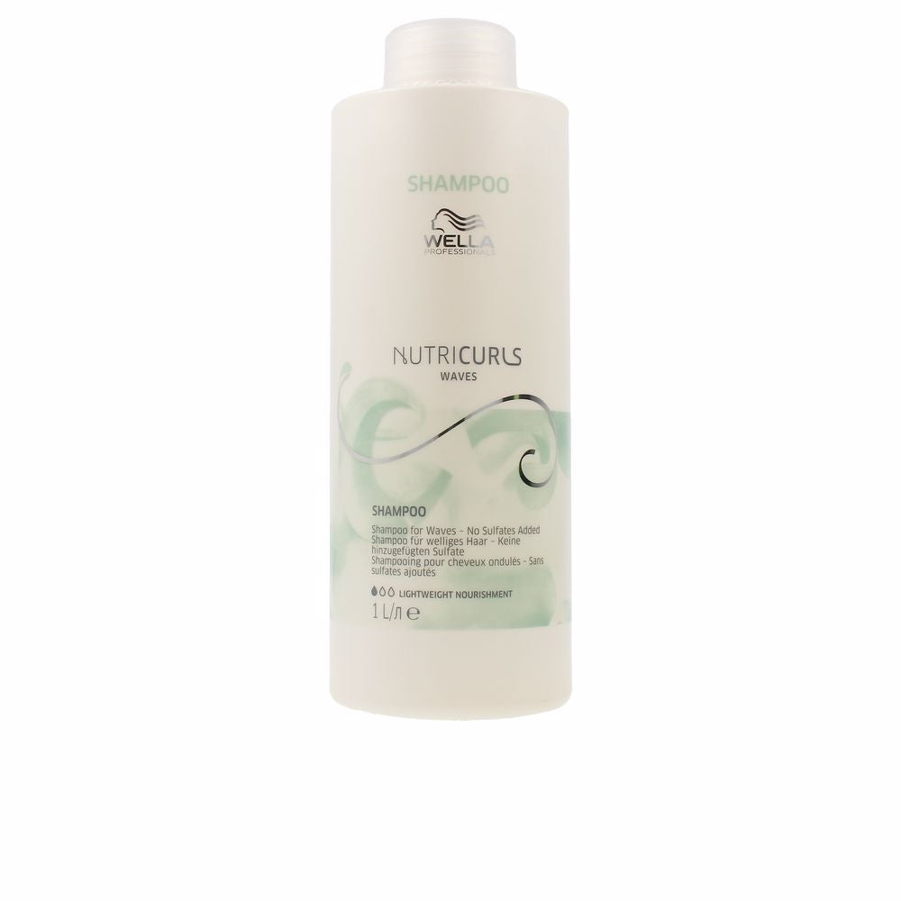 NUTRICURLS Shampoo Cabelo com Cachos e Ondas 1000 ml