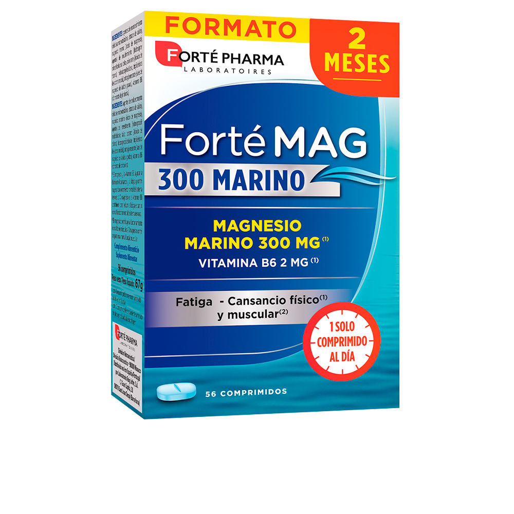FORTÉ MARINE MAGNÉSIO fadiga, cansaço físico e muscular 300 mg 56 unidades