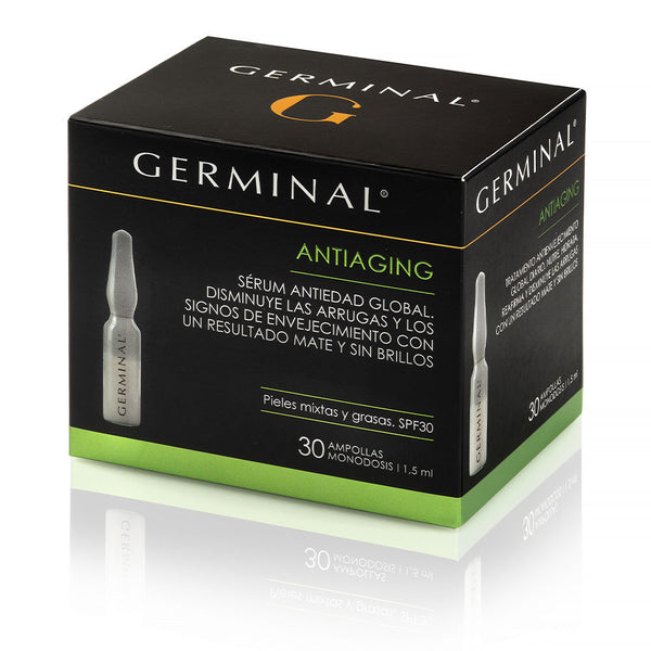 Ampolas antienvelhecimento combinadas e pele oleosa DEEP ACTION 30 x 1,5 ml