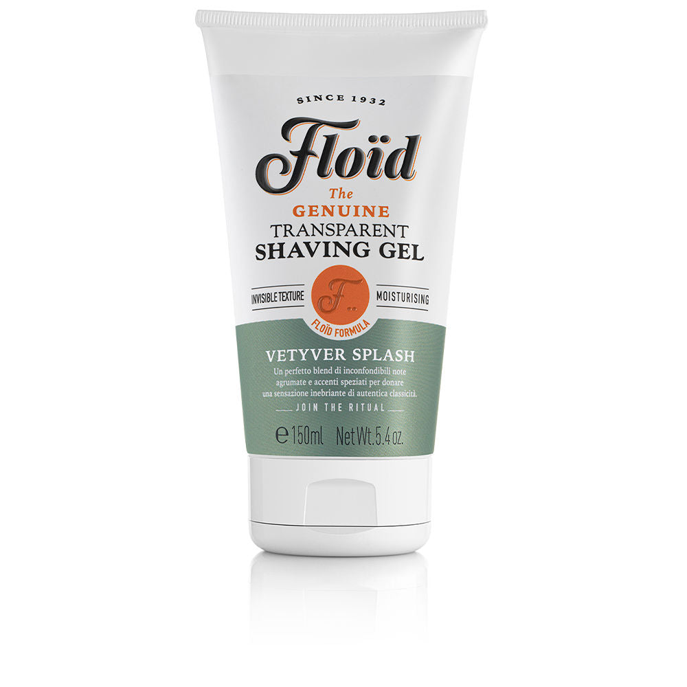 FLOÏD gel de barbear transparente vetiver splash 150 ml