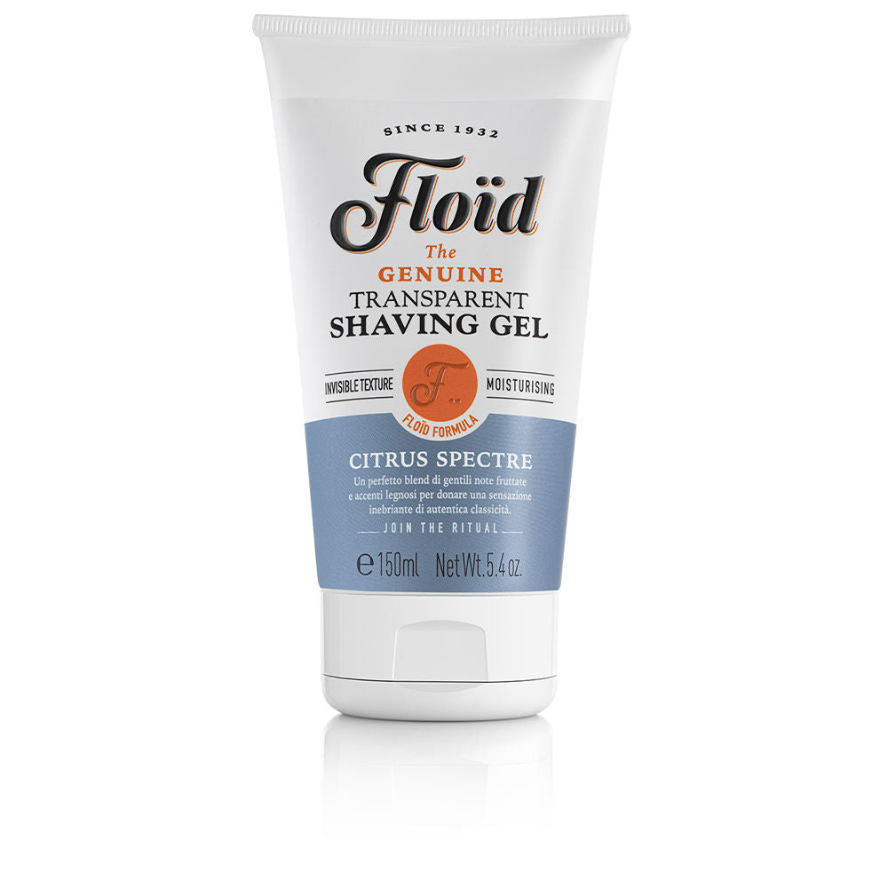 FLOÏD gel de barbear transparente espectro cítrico 150 ml