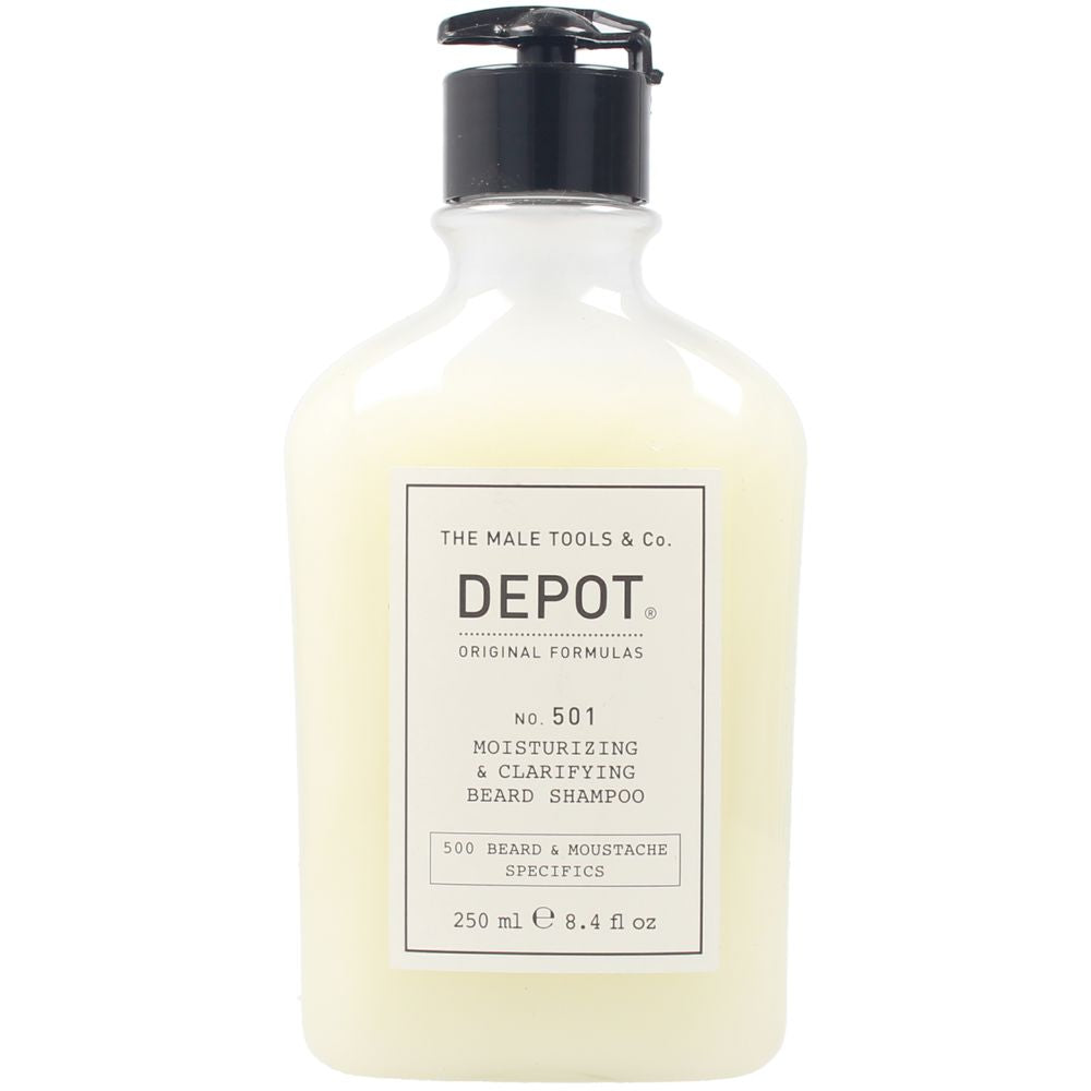 BARBA E BIGODE Nº501 champô hidratante e clarificante para barba 250 ml