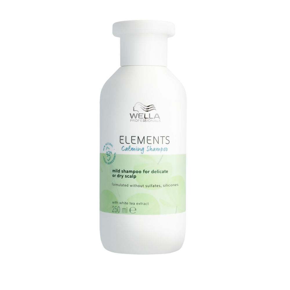 ELEMENTS Shampoo Calmante Natural para Couro Cabeludo Seco ou Delicado 250 ml