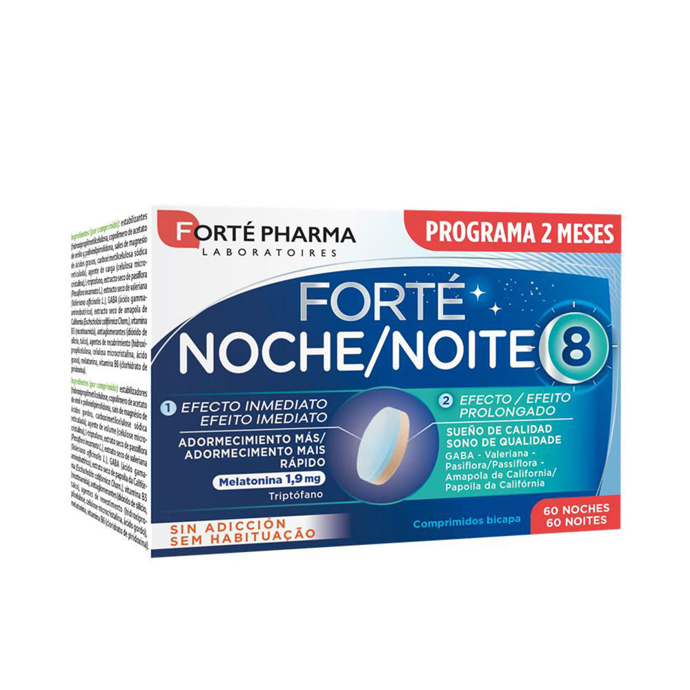 FORTÉ NIGHT 8 comprimidos para um sono mais rápido, 60 unidades