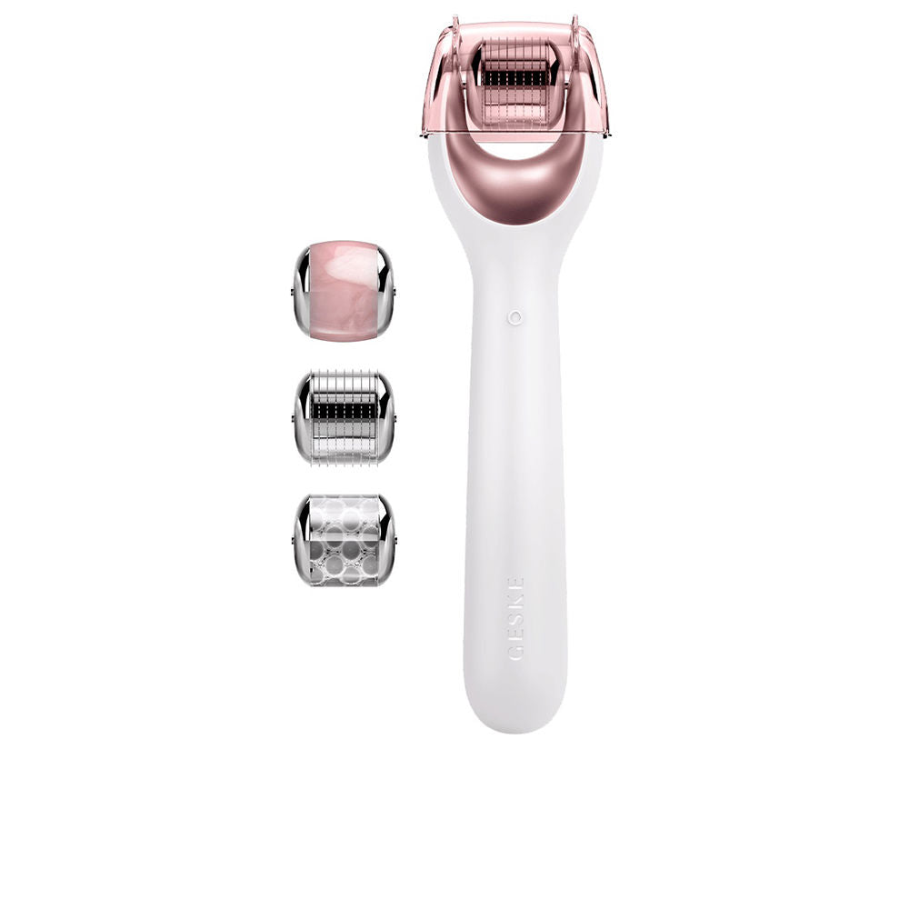 SMART APP GUIADO Rolo facial de microagulhas 9 em 1 #branco 4 u