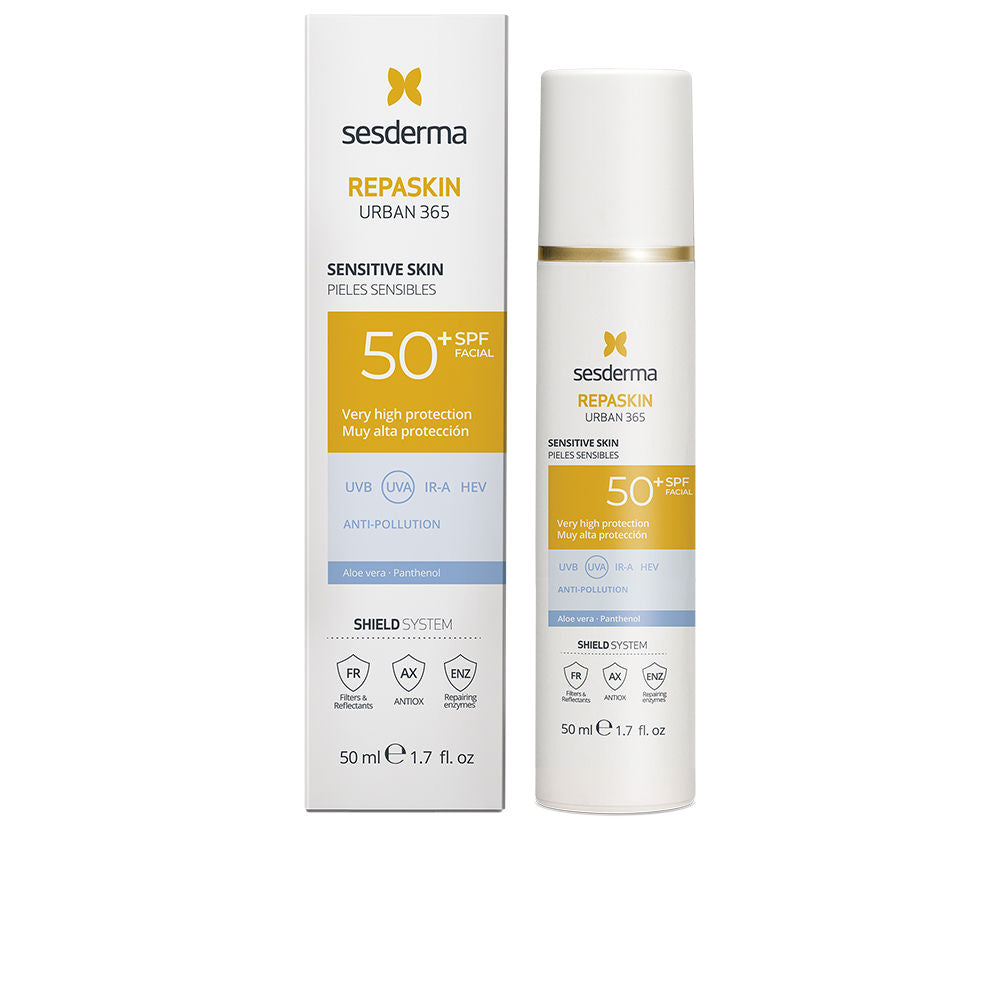 REPASKIN URBAN 365 fotoprotetor pele sensível FPS50+ 50 ml
