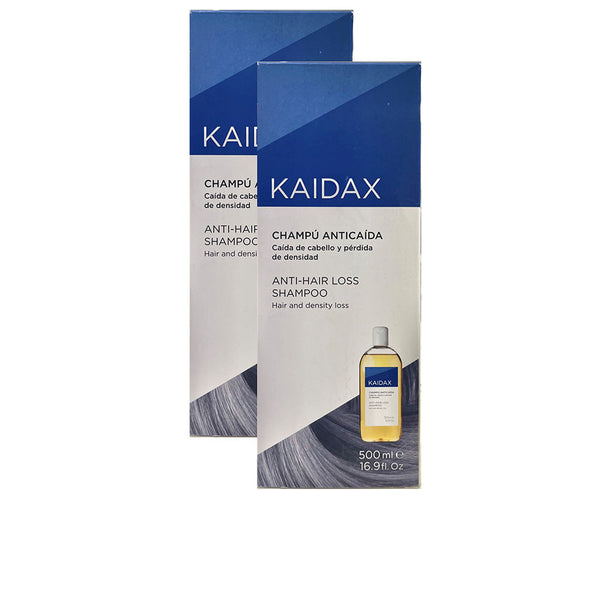 PACOTE SHAMPOO ANTI-QUEDA KAIDAX 2 x 500 ml